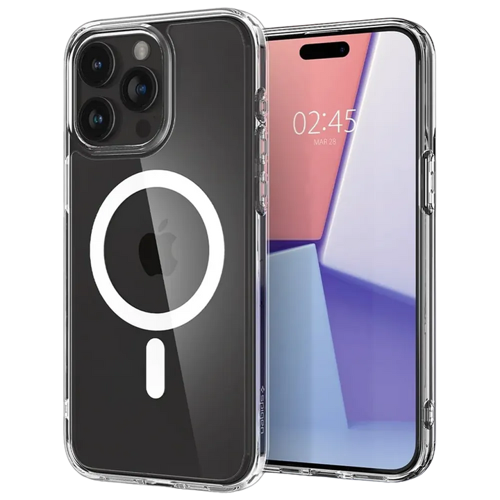 spigen Ultra Hybrid Hard TPU & Polycarbonate Back Cover for Apple iPhone 15 Pro