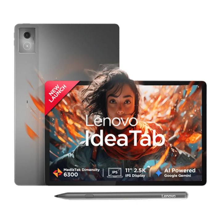 Lenovo Idea Tab Wi-Fi Android Tablet with Lenovo Tab Pen (11 Inch, 8GB RAM, 256GB ROM, Luna Grey)