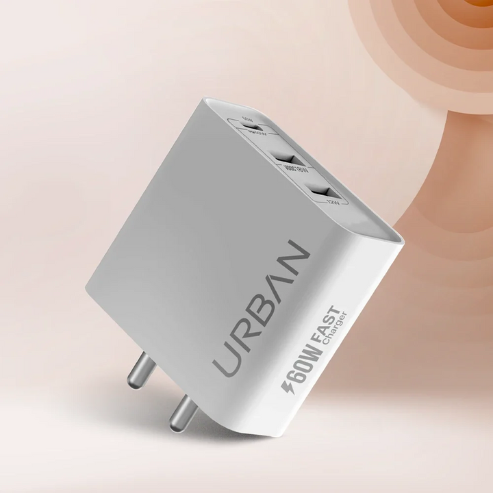 Multi-Purpose 60W Charging | 2 USB Outputs | Type C Output